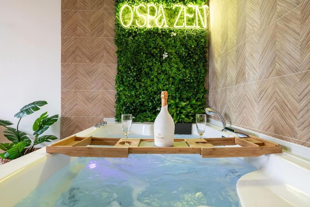 Appartement Spa : O'Spa Zen Jacuzzi-Sauna-Terrasse Ivry-sur-Seine Ngoại thất bức ảnh