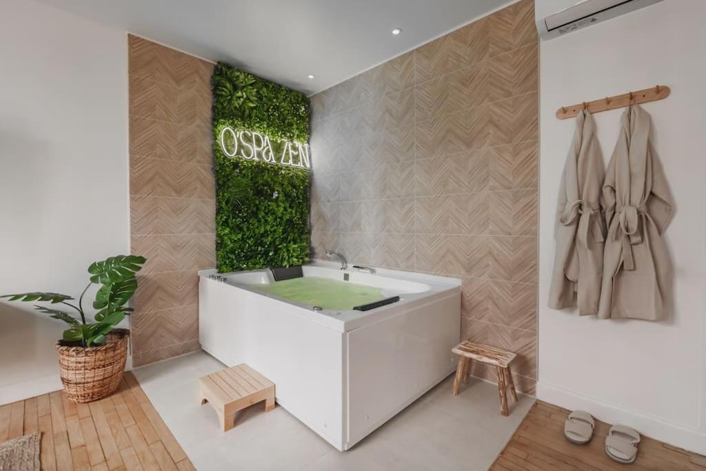 Appartement Spa : O'Spa Zen Jacuzzi-Sauna-Terrasse Ivry-sur-Seine Ngoại thất bức ảnh